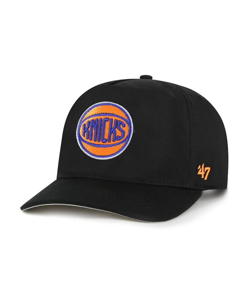 '47 Brand Men's Black New York Knicks Hitch Adjustable Hat