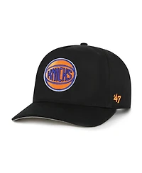 '47 Brand Men's Black New York Knicks Hitch Adjustable Hat