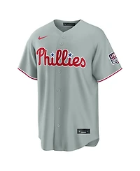 Nike Men's Kyle Schwarber Gray Philadelphia Phillies Usa 250 Fourth of July Stadium Jersey