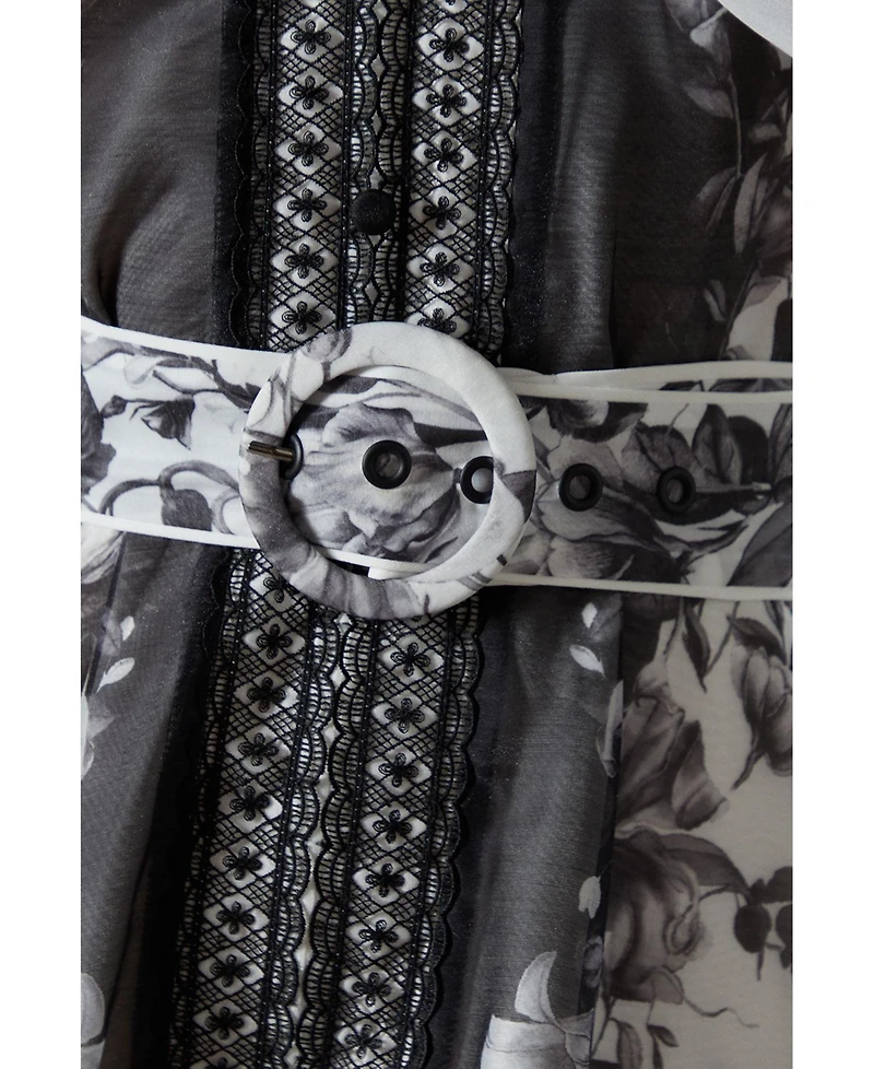 Coast Women's Printed Organza Shirt Dress