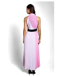 Coast Women's Fit and Flare High Neck Maxi Dress