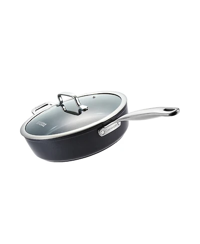 Cuisine::pro Green Stone Aluminum 4.2-Quart Chef Pan