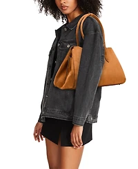 Steve Madden Aurelia Magnetic Snap Extra-Large Shoulder Handbag