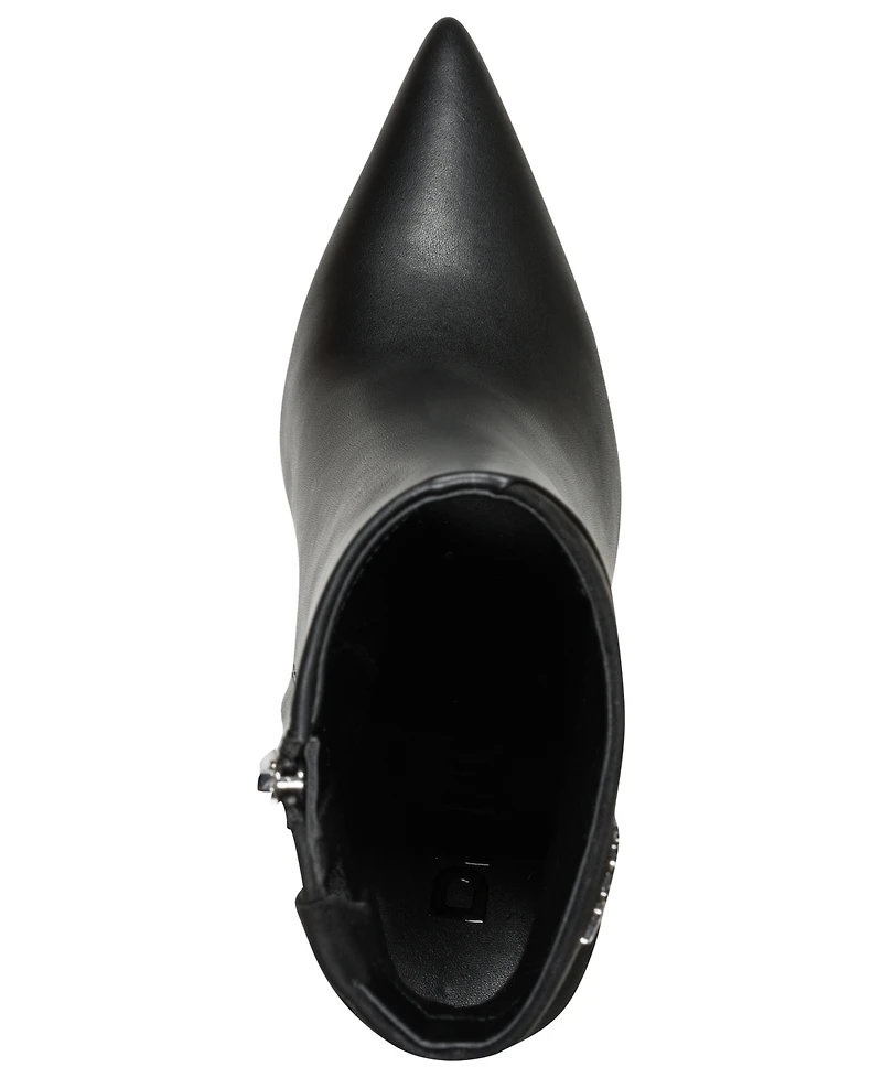Dkny Women's Christabel Zipper Heeled Booties