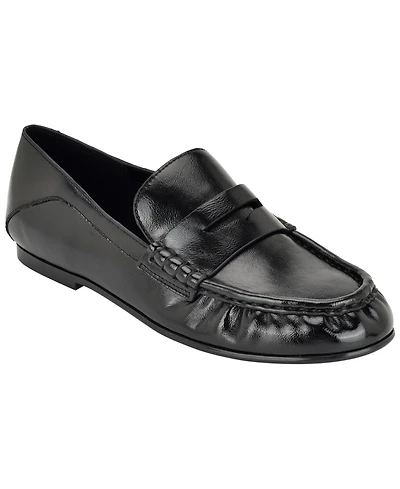 Nine West Women's Rasco Suede Slip-On Penny Loafers