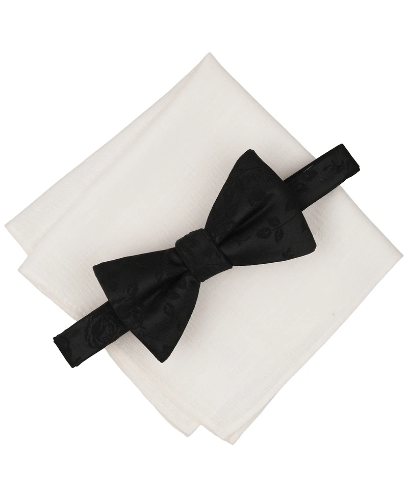 Bar Iii Men's Myles Bow Tie and Pocket Square, 2-Piece Set