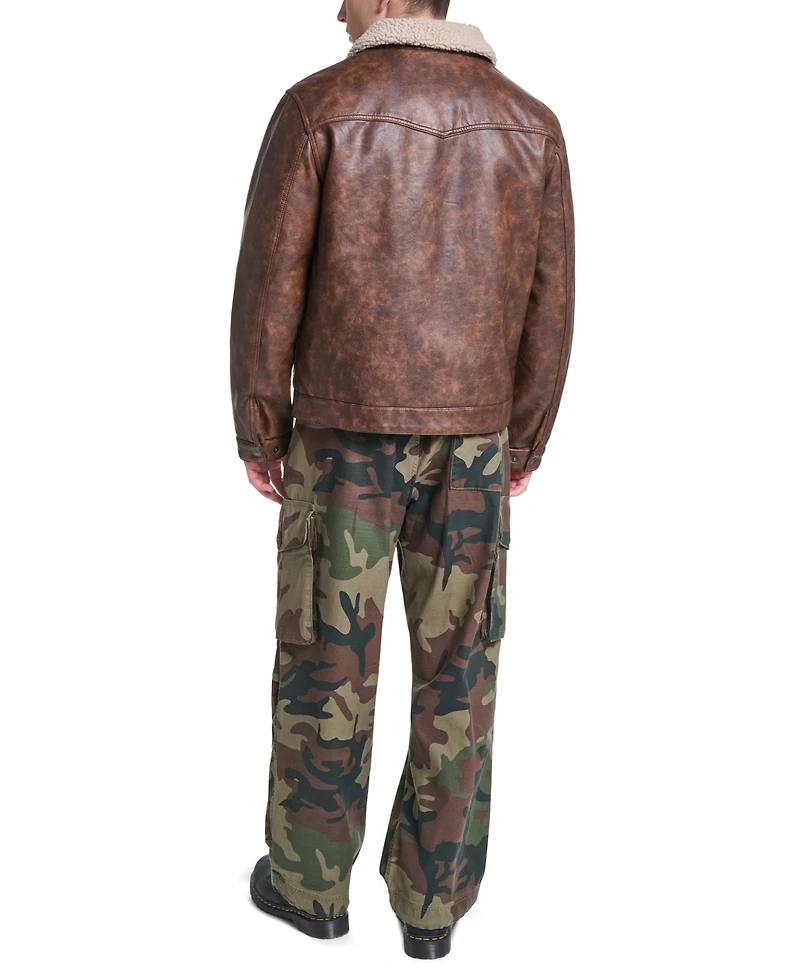 Levi's Men's Sherpa Collar Rancher Jacket