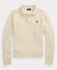 Polo Ralph Lauren Women's Cable-Knit Long-Sleeve Sweater
