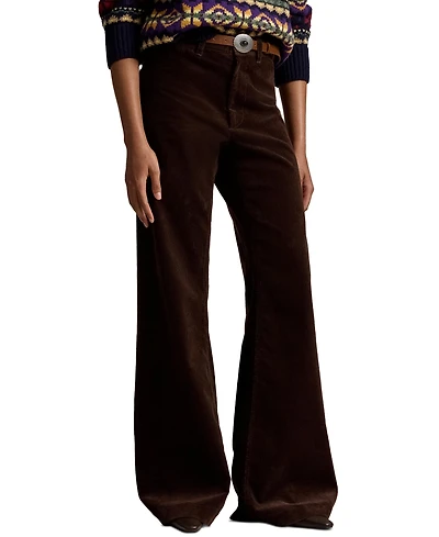 Polo Ralph Lauren Women's Beaton Corduroy Flared Pants