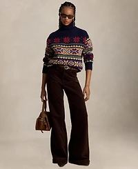 Polo Ralph Lauren Women's Beaton Corduroy Flared Pants