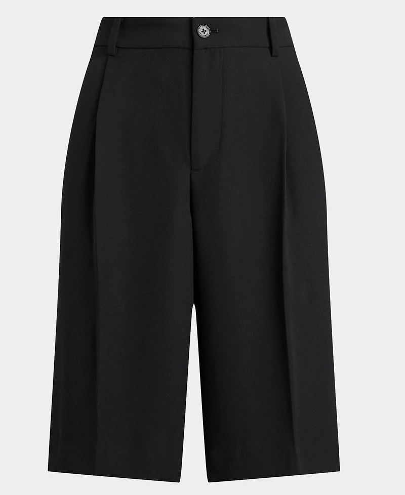 Lauren Ralph Women's High-Rise Double-Faced Bermuda Shorts