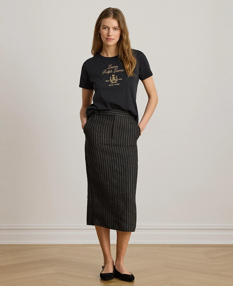 Lauren Ralph Women's Crewneck Short-Sleeve T-Shirt