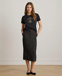 Lauren Ralph Women's Crewneck Short-Sleeve T-Shirt