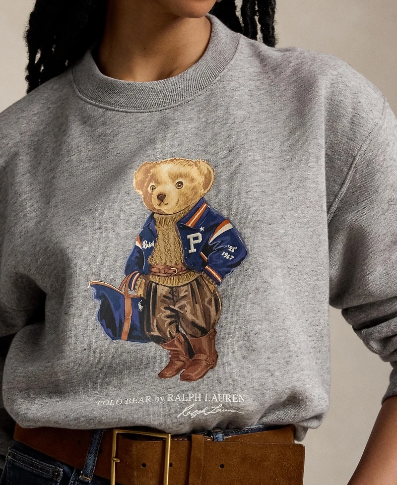 Polo Ralph Lauren Women's Bear Crewneck Sweatshirt