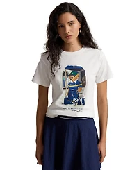 Polo Ralph Lauren Women's Us Open Bear T-Shirt