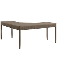 Frandlyn 64" Wood L-Shaped Desk