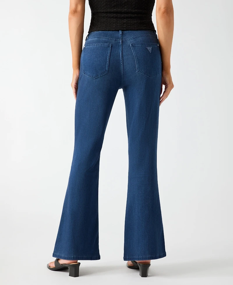 Guess Women's Carter Mid-Rise Flare Jeans