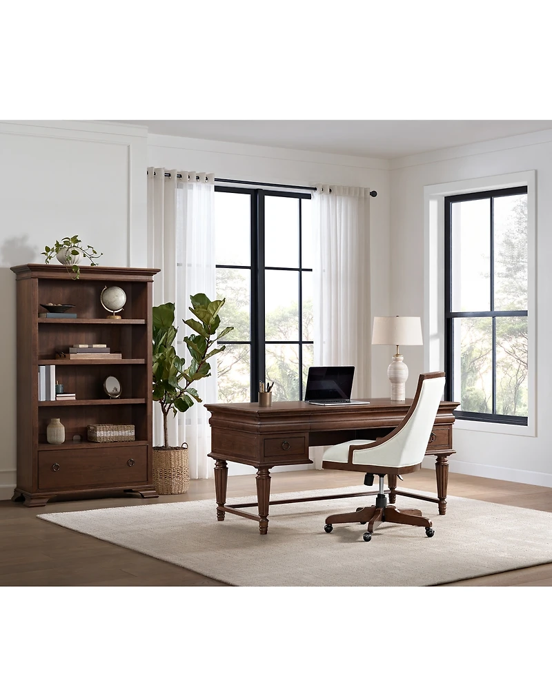 Nelman 72" Wood Bookcase