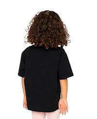 Deux par Little and Big Girl 6-14 Heavy Jersey Wide Short Sleeve T-Shirt