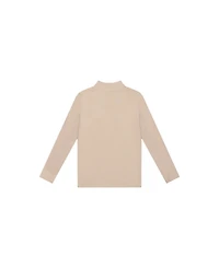 Deux par Little and Big Girl 6- 14 Brushed Rib Mock Neck Top