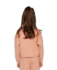 Deux par Little and Big Girl 6-14 Jacquard Sweatshirt