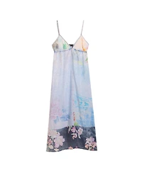 Desigual Women's Long Denim Strappy Dress
