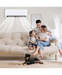 17000 Btu 21 SEER2 208-230V Energy Star Ductless Mini Split Air Conditioner Heat Pump