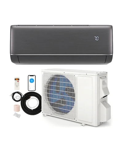 Sugift 9100 Btu 20.5 SEER2 115V Wifi Ductless Mini Split Air Conditioner with Alexa