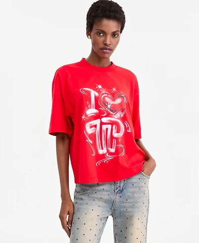 Theophilio X Macy's Women's Graphic Short-Sleeve T-Shirt, Exclusive