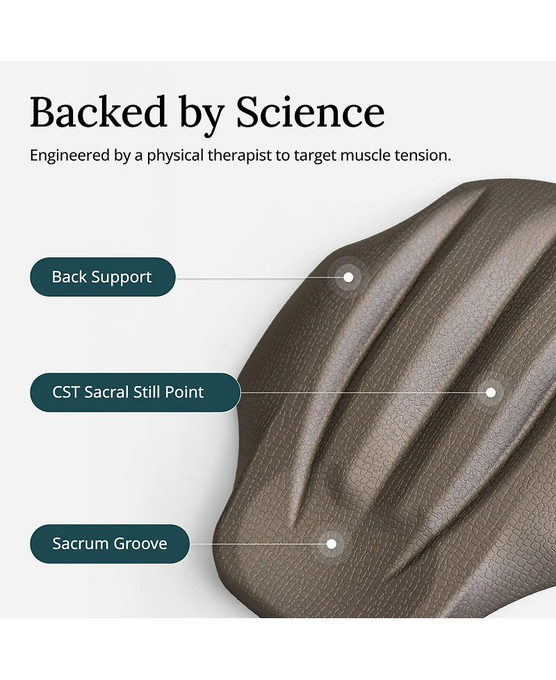 Kanuda Lumbar Nap Lower Back Sacral Pressure Device