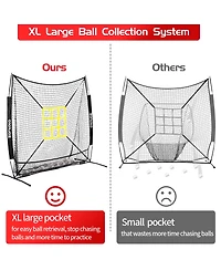 Aoligeijs 6x6ft Baseball Field Training Equipment