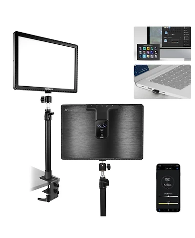 Neewer GL1 Led Video Light with CRI97 for Elgato Stream Deck