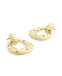 Steve Madden Gold Boho Doorknocker Earrings