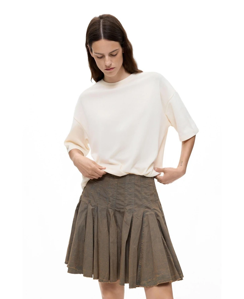 Desigual Women's Pleated Skirt
