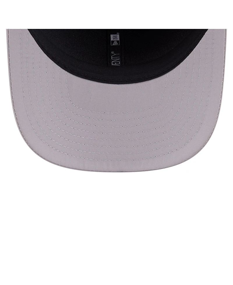 New Era Men's Gray New York Mets Laser Perforated 9SEVENTY Adjustable Hat