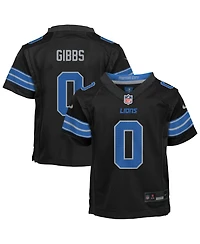 Nike Toddler Jahmyr Gibbs Black Detroit Lions Alternate Game Jersey