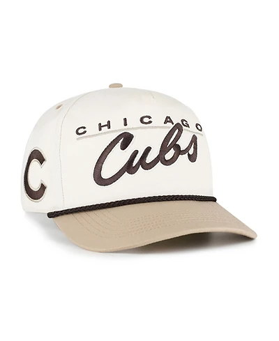 '47 Brand Men's Natural/Tan Chicago Cubs Neutral Terrain Hitch Rope Adjustable Hat
