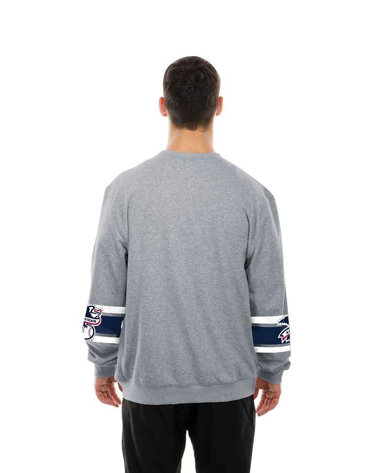 New Era Men's Gray York Yankees Sport Classics Sweatshirt