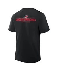 Fanatics Men's Black Carolina Hurricanes Crash The Net Legacy T-Shirt