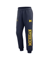 Jordan Men's Navy Michigan Wolverines Primetime Club Fleece Joggers