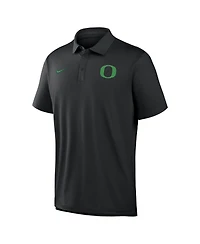Nike Men's Black Oregon Ducks 2026 Sideline Tour Dri-fit Polo Shirt
