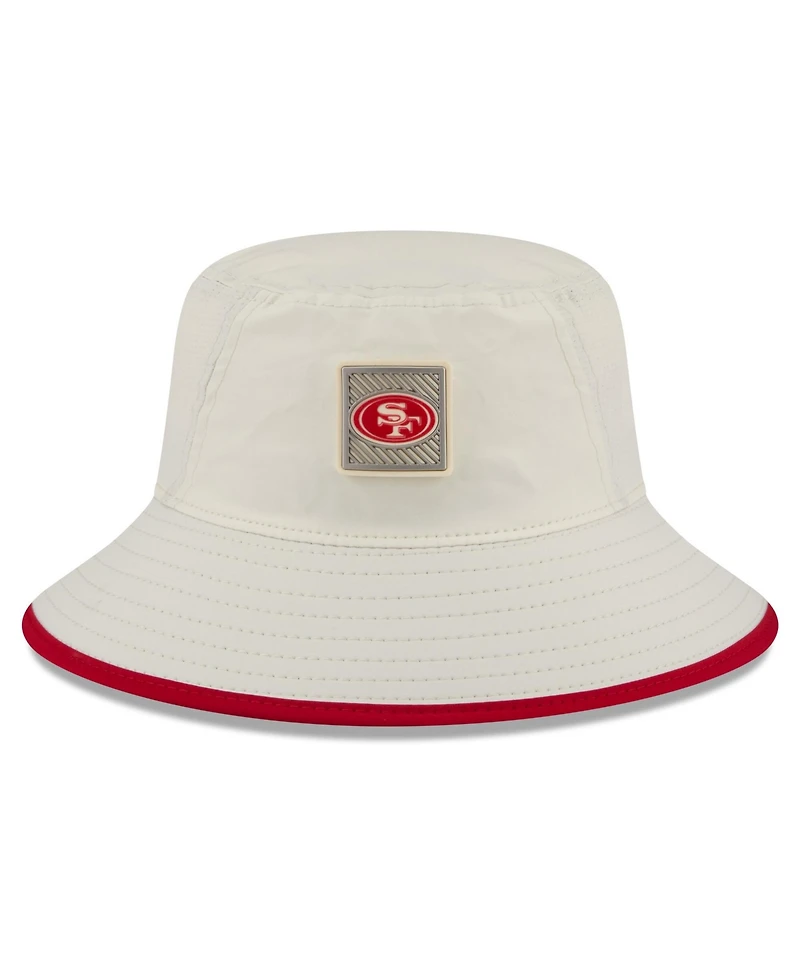 New Era Men's Cream San Francisco 49ers 2026 Nfl Training Camp Sport Bucket Hat