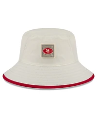 New Era Men's Cream San Francisco 49ers 2026 Nfl Training Camp Sport Bucket Hat