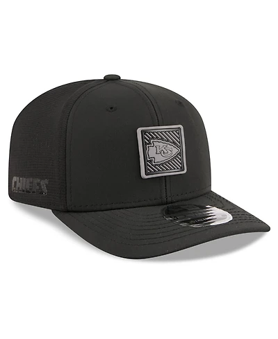 New Era Men's Black Kansas City Chiefs 2026 Nfl Training Camp 9SEVENTY Adjustable Hat
