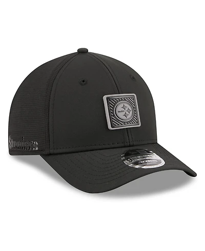 New Era Men's Black Pittsburgh Steelers 2026 Nfl Training Camp 9FORTY Adjustable Hat