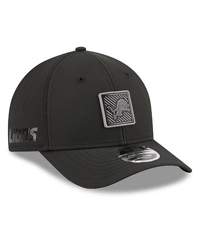 New Era Men's Black Detroit Lions 2026 Nfl Training Camp 9FORTY Adjustable Hat