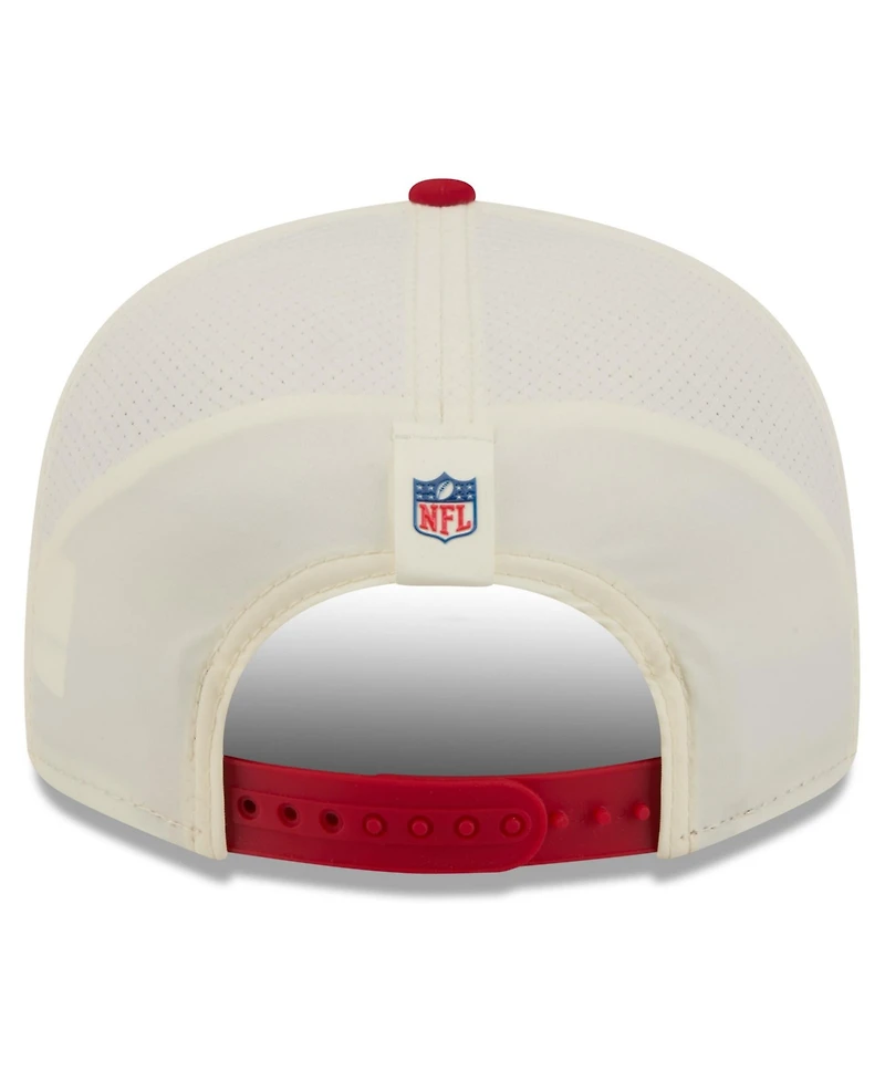 New Era Men's Cream/Red Tampa Bay Buccaneers 2026 Nfl Training Camp 9FIFTY Snapback Hat