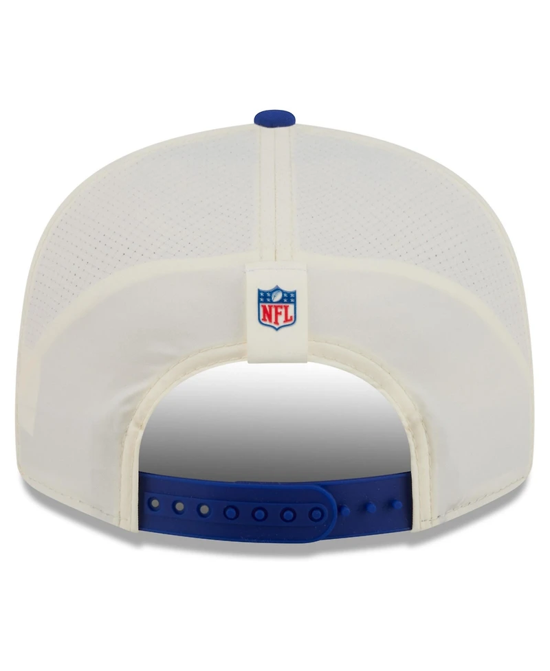 New Era Men's Cream/Royal New York Giants 2026 Nfl Training Camp 9FIFTY Snapback Hat