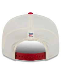 New Era Men's Cream/Red Kansas City Chiefs 2026 Nfl Training Camp 9FIFTY Snapback Hat