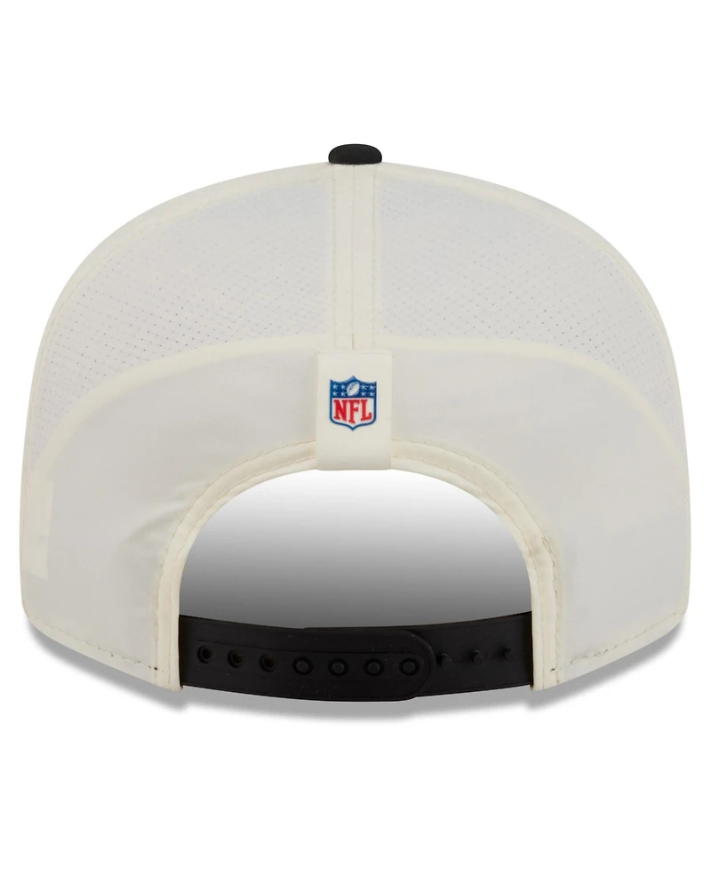 New Era Men's Cream/Black Atlanta Falcons 2026 Nfl Training Camp 9FIFTY Snapback Hat